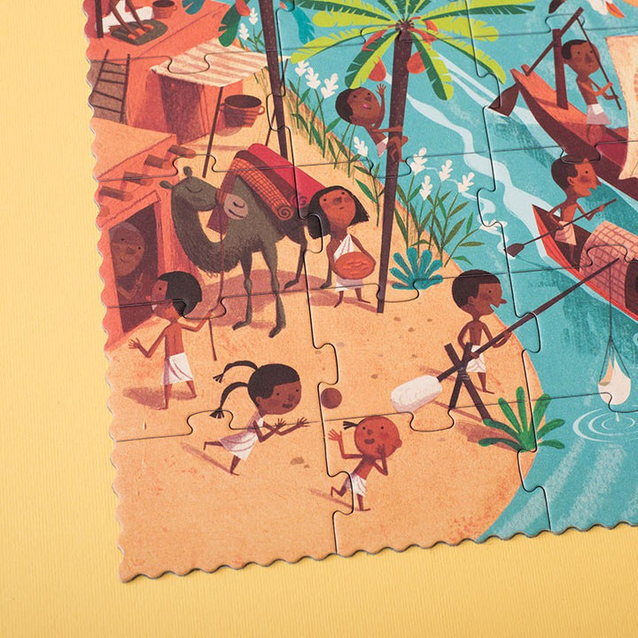 Londji Puzzle Puzzle - Go to the Pyramids bei Nauli and Stories