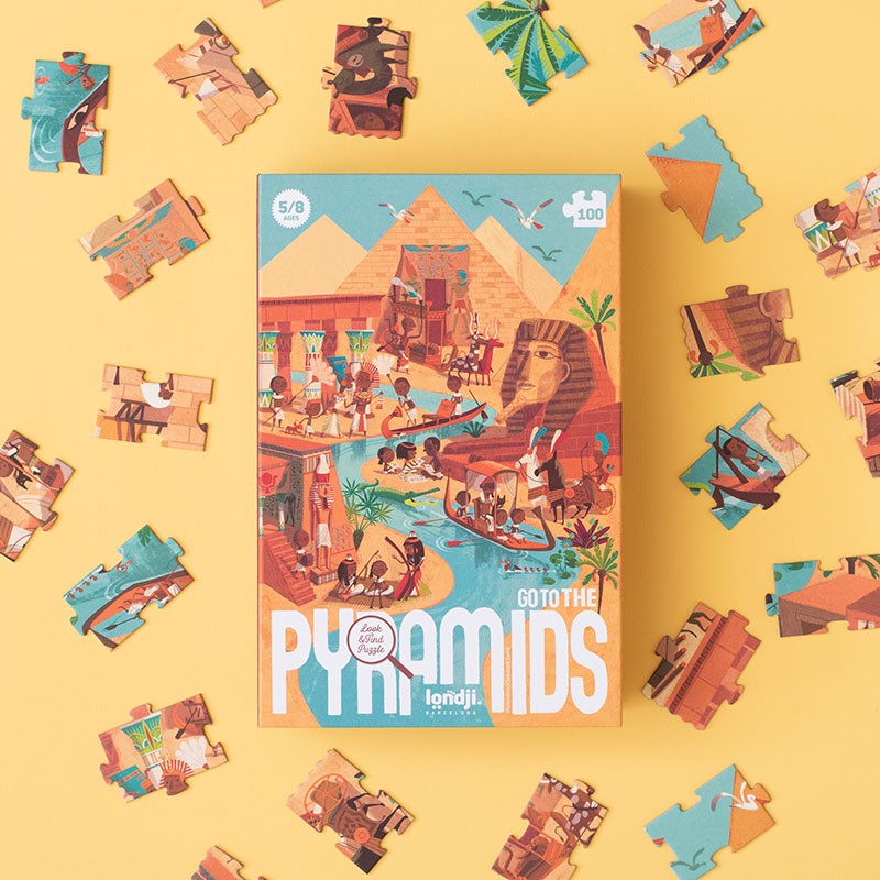 Londji Puzzle Puzzle - Go to the Pyramids bei Nauli and Stories