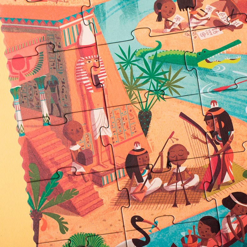 Londji Puzzle Puzzle - Go to the Pyramids bei Nauli and Stories
