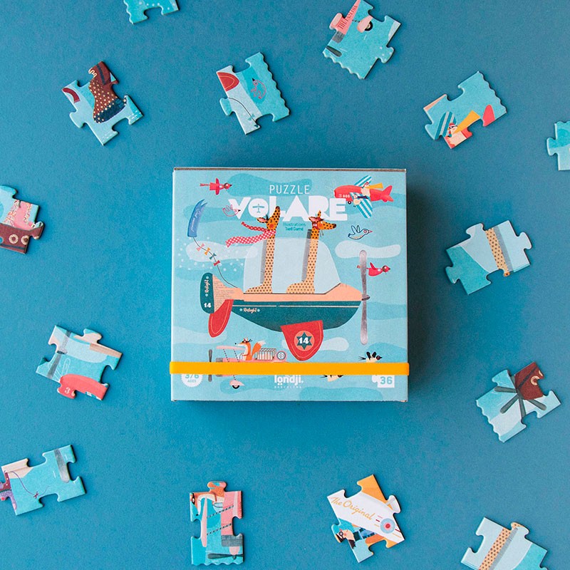 Londji Puzzle Volare - Puzzle mit 36 Teilen - ab 3 Jahren bei Nauli and Stories
