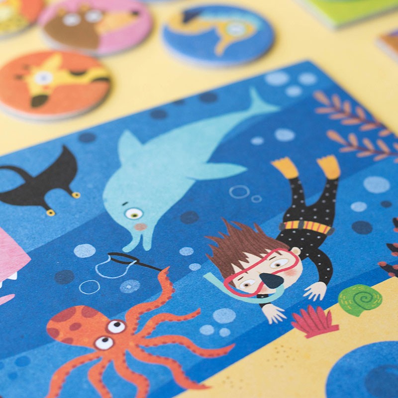 Londji Spiel HABITATS LOTTO bei Nauli and Stories