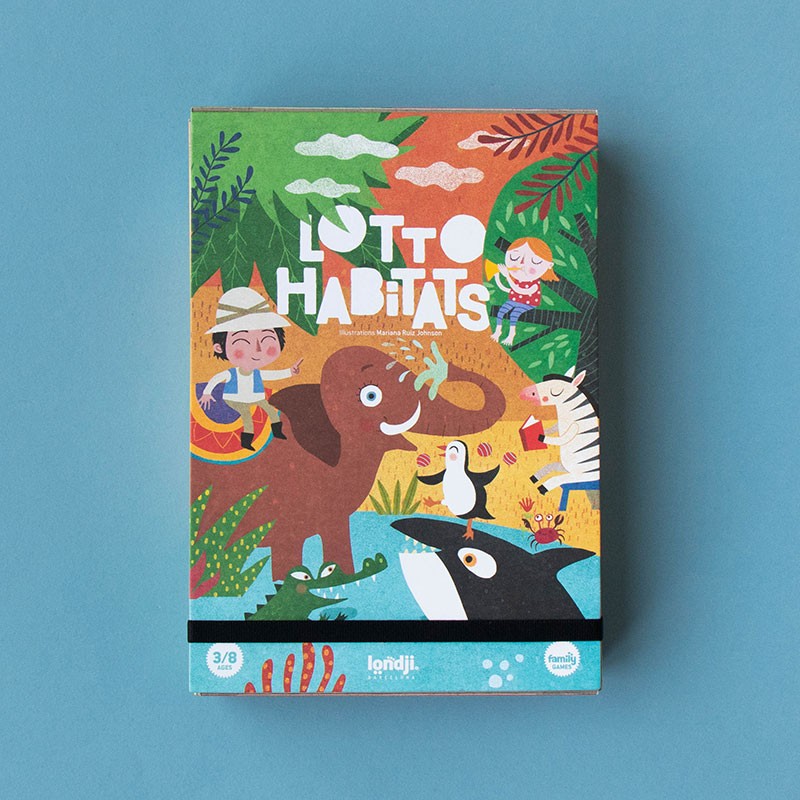 Londji Spiel HABITATS LOTTO bei Nauli and Stories
