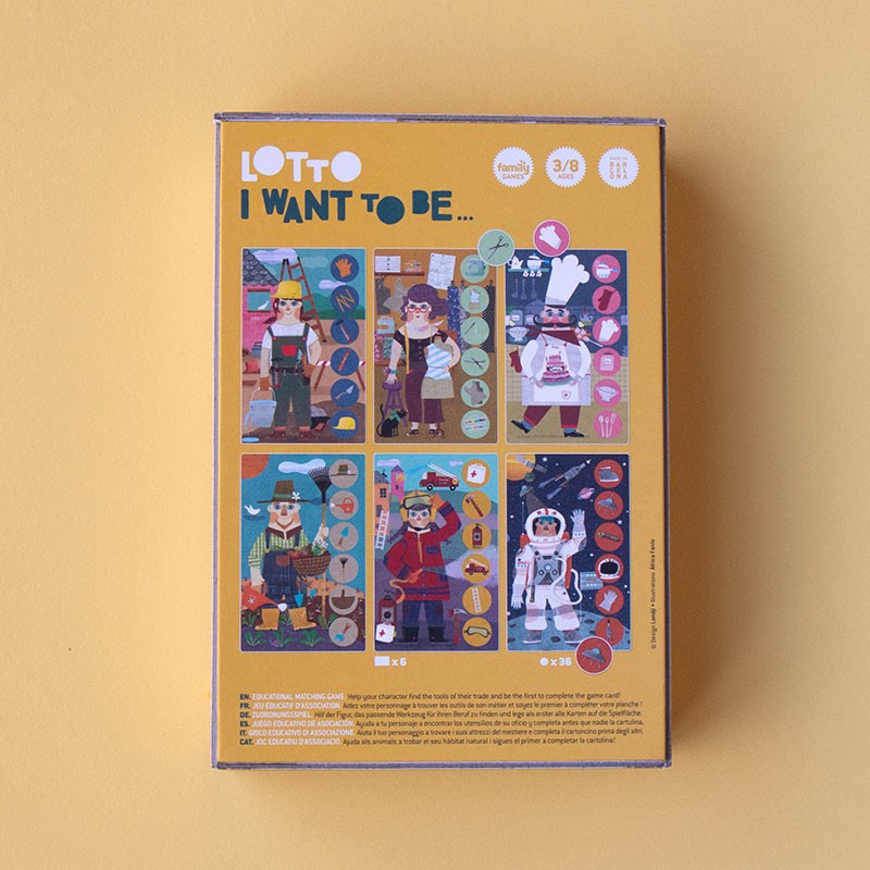 Londji Spiel I want to be | LOTTO | Berufe bei Nauli and Stories