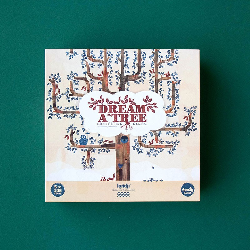 Londji Spiel Dream a Tree - Legespiel für Alleinspieler oder Teams bei Nauli and Stories