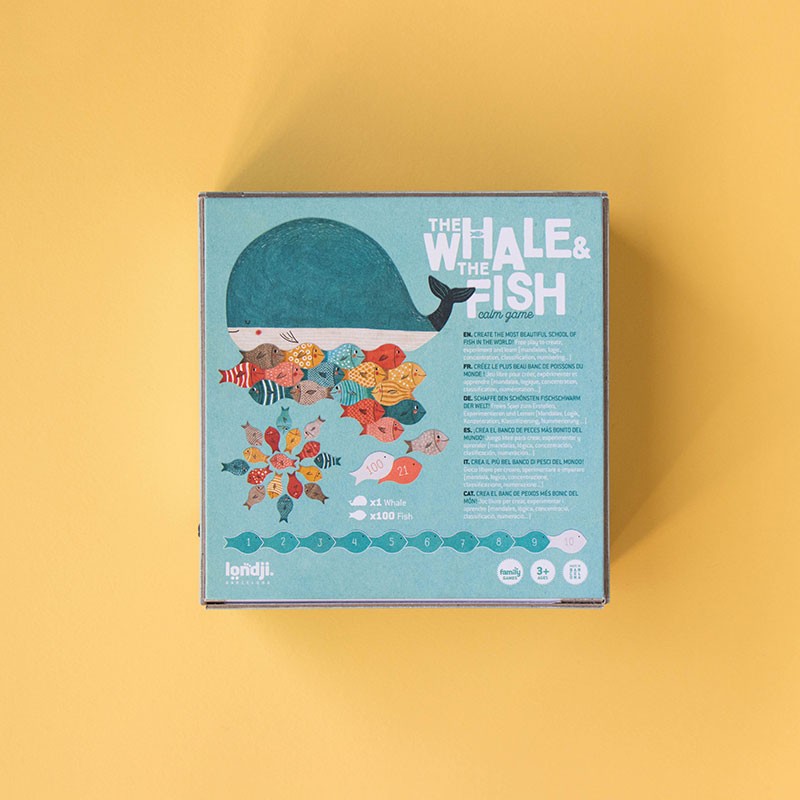 Londji Spiel The Whale &amp; the Fish - Legespiel bei Nauli and Stories