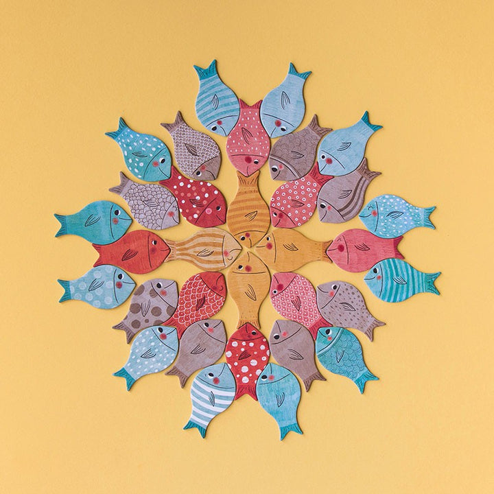 Londji Spiel The Whale &amp; the Fish - Legespiel bei Nauli and Stories