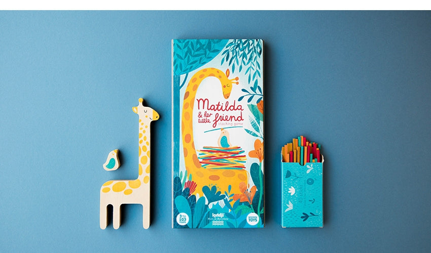 Londji Spiel Matilda and her little friend - Stapelspiel bei Nauli and Stories