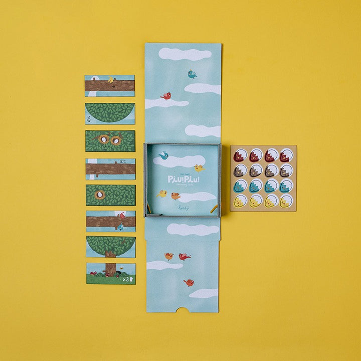 Londji Spiel Piu Piu - Tiny Game - Strategiespiel ab 4 bei Nauli and Stories