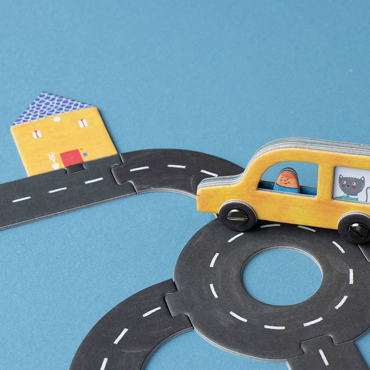 Londji Spiel Pocket - ROADS - Straßenbau - Kooperationsspiel bei Nauli and Stories