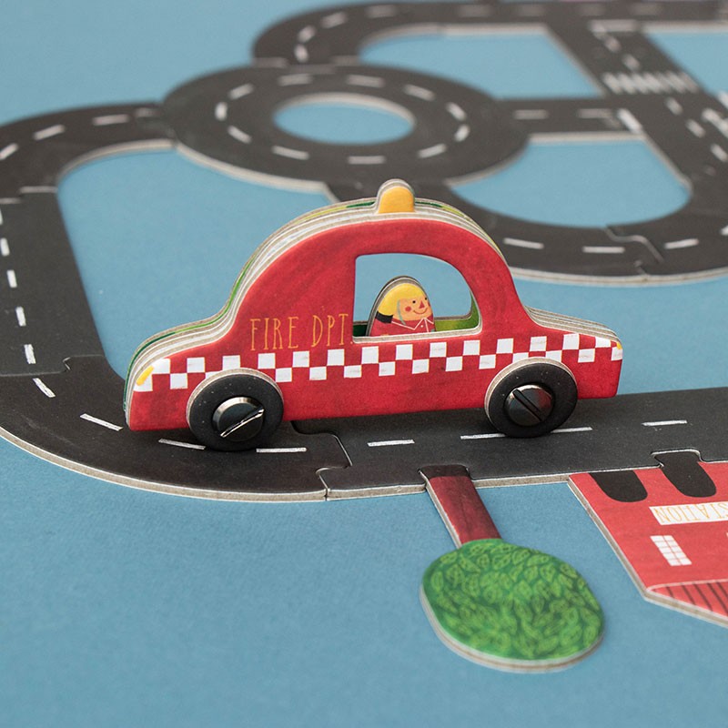 Londji Spiel Pocket - ROADS - Straßenbau - Kooperationsspiel bei Nauli and Stories