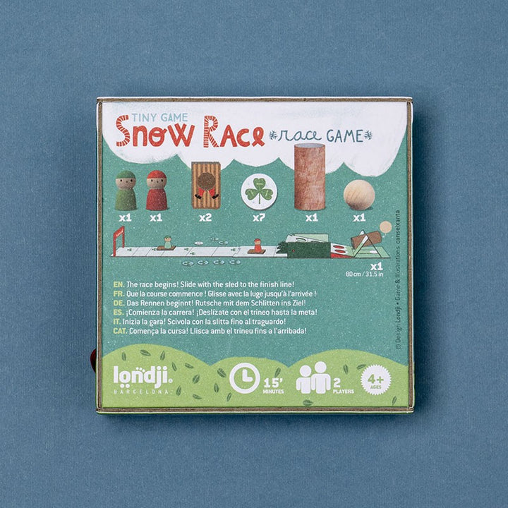 Londji Spiel Snow Race - Tiny Game bei Nauli and Stories