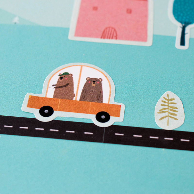 Londji Sticker- Spiel Stickers My City bei Nauli and Stories