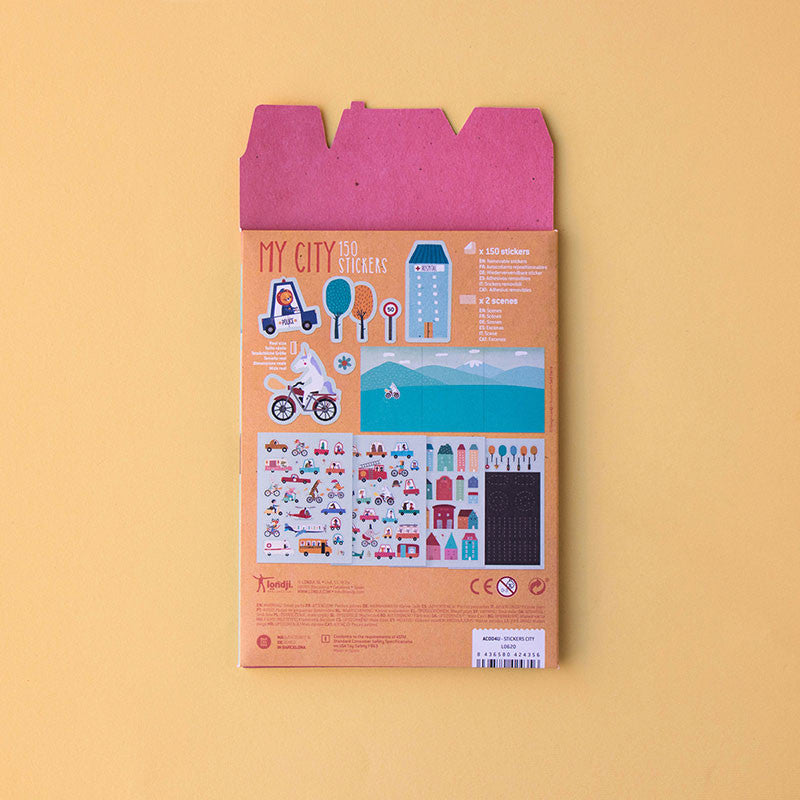 Londji Sticker- Spiel Stickers My City bei Nauli and Stories