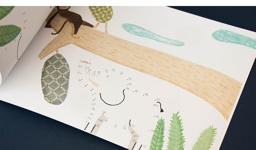 Londji Stickerbuch ART &amp; Dots - ein Punkt zu Punkt Buch bei Nauli and Stories
