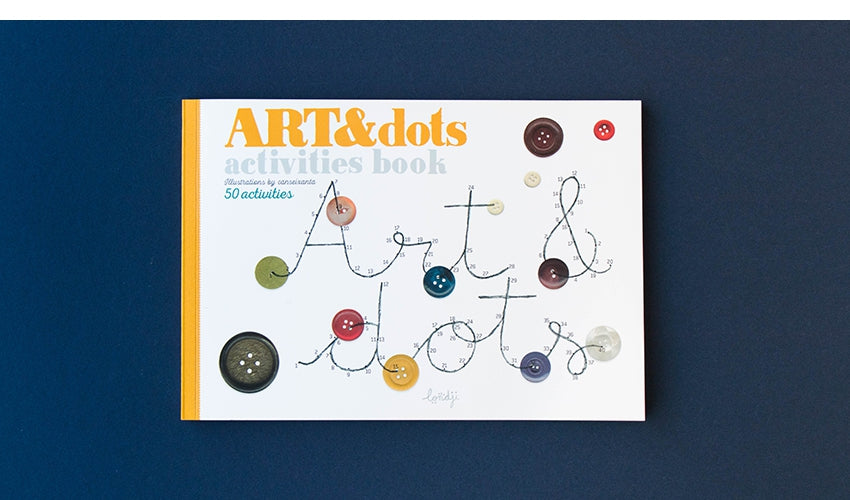 Londji Stickerbuch ART &amp; Dots - ein Punkt zu Punkt Buch bei Nauli and Stories