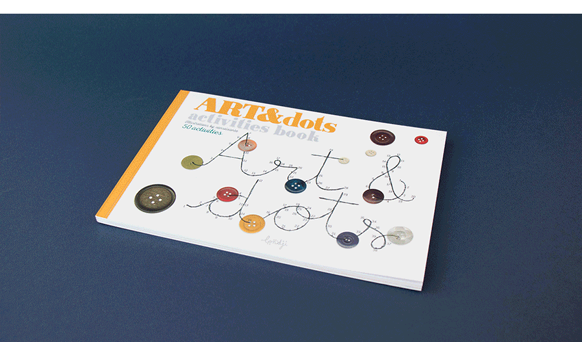 Londji Stickerbuch ART & Dots - ein Punkt zu Punkt Buch bei Nauli and Stories