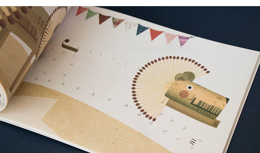 Londji Stickerbuch ART &amp; Dots - ein Punkt zu Punkt Buch bei Nauli and Stories