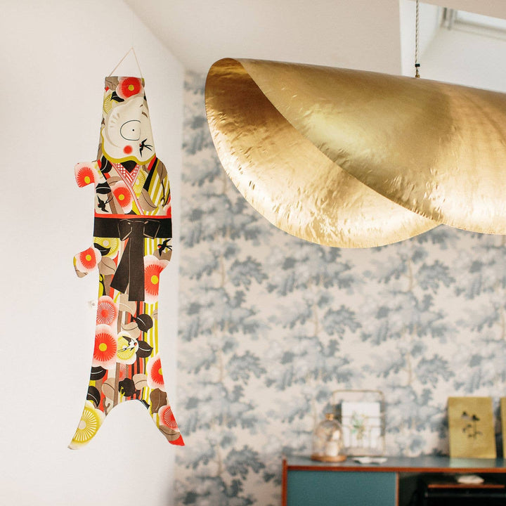 MADAME MO Koinoboi | Windsack Swallows Koinobori  (M) - Fisch Home Decor bei Nauli and Stories