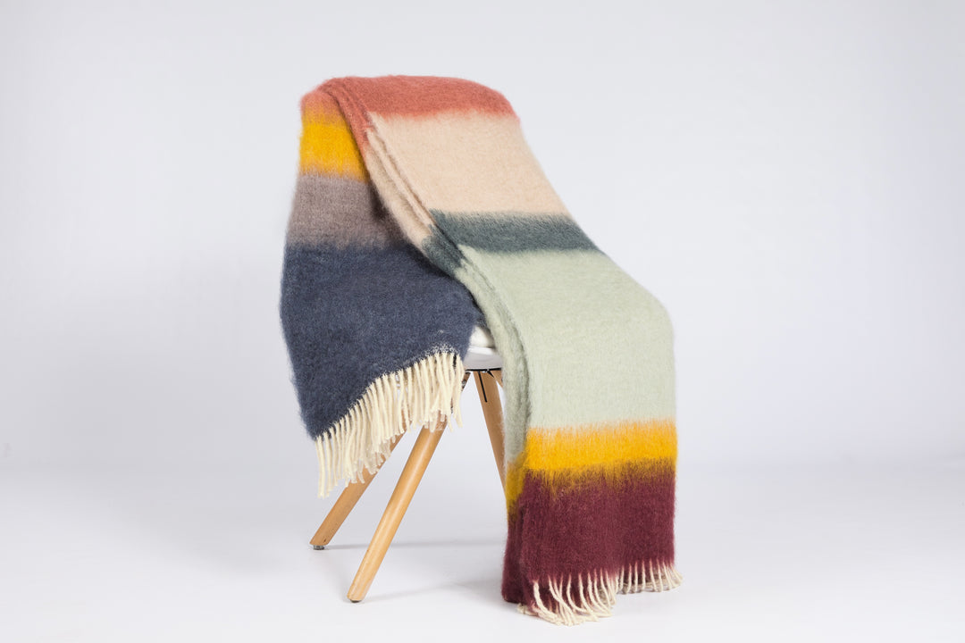 Mantas Ezcaray Decken Mantas Ezcaray Mohair Decke - 130x200cm - M-17 bei Nauli and Stories