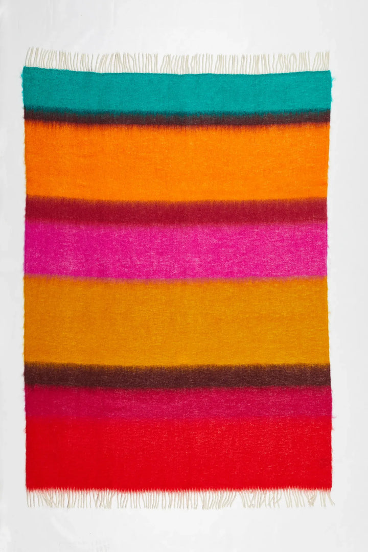 Mantas Ezcaray Decken Mantas Ezcaray Mohair Decke - 130x200cm - M-8 bei Nauli and Stories