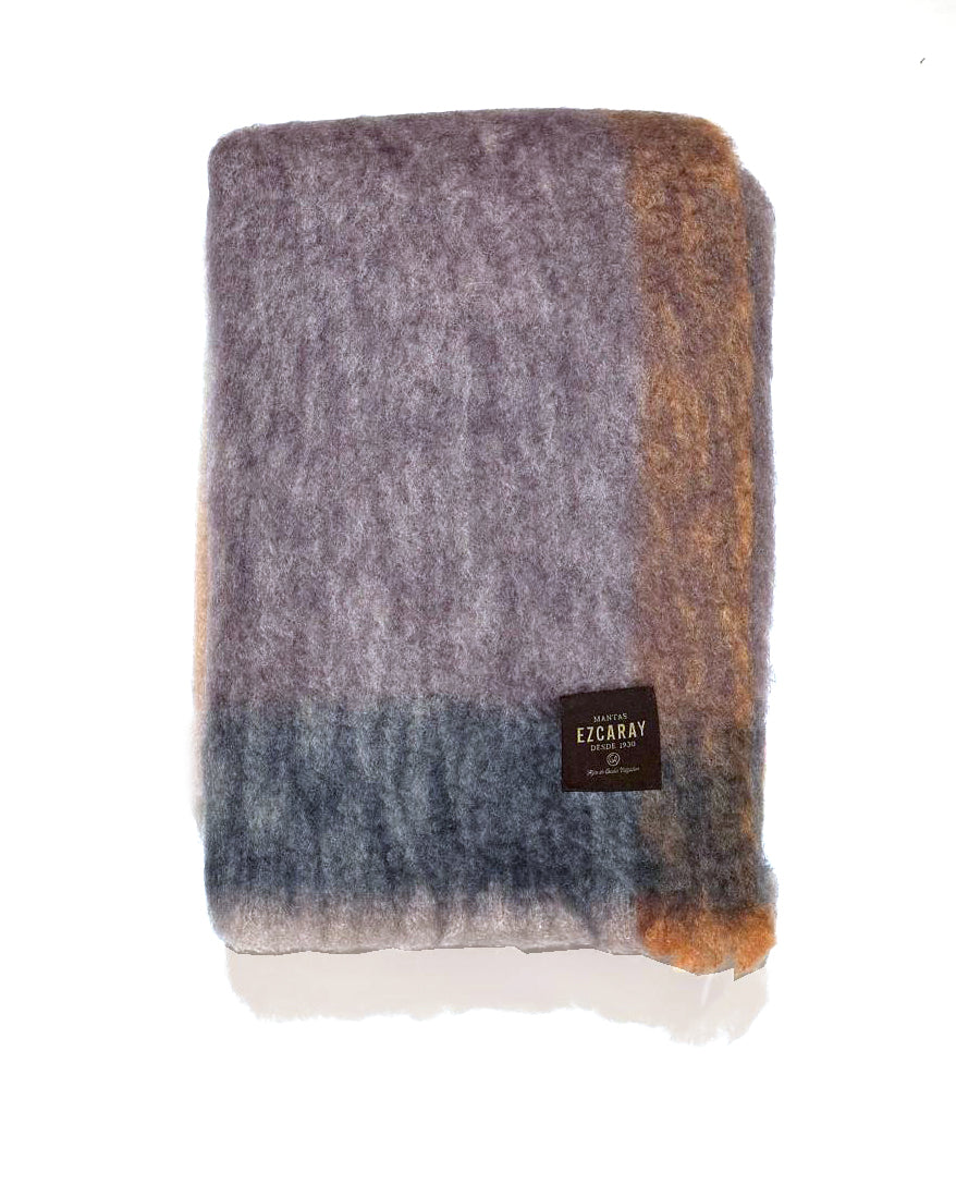 Mantas Ezcaray Sofadecke Mohair Decke -  130x200cm  - Zuckerwatte bei Nauli and Stories
