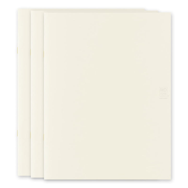 MD Paper | Midori Notizhefte Notizheft DIN A4 | MD Notebook Light Gridded  (kariert) – 3er Pack bei Nauli and Stories