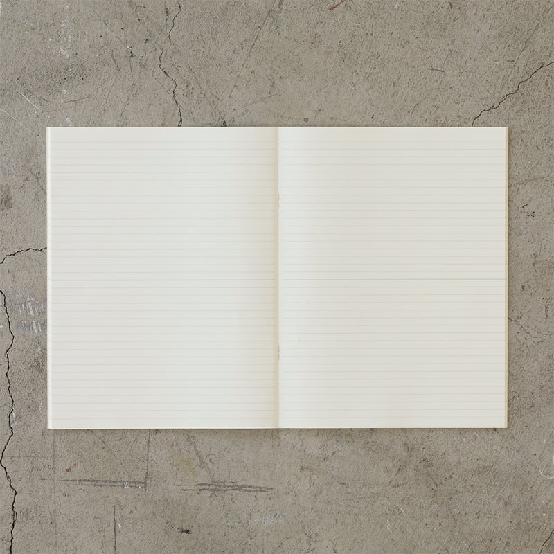 MD Paper | Midori Notizhefte Notizheft DIN A4 | MD Notebook Light Lined (liniert) – 3er Pack bei Nauli and Stories