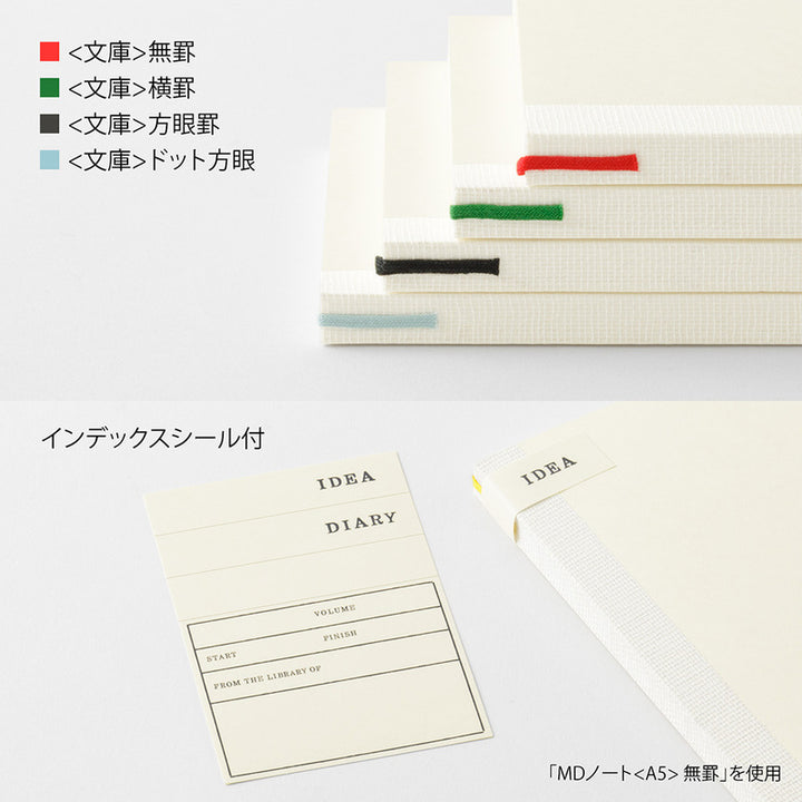 MD Product | Midori MD Notebook A6 Dot Grid bei Nauli and Stories