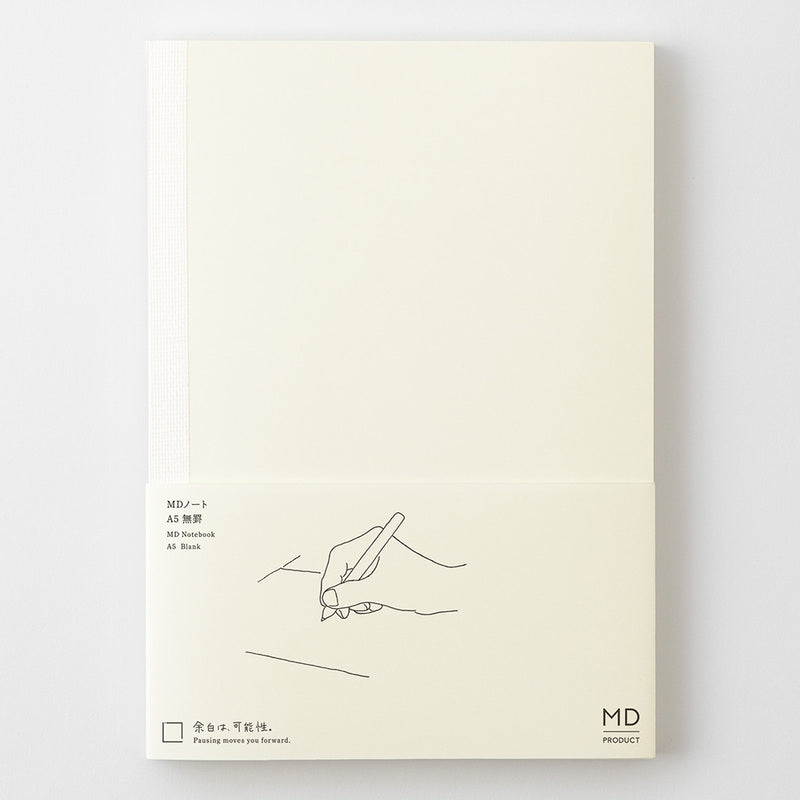MD Product | Midori Notizbuch DIN A5 MD Notebook A5 Blank bei Nauli and Stories