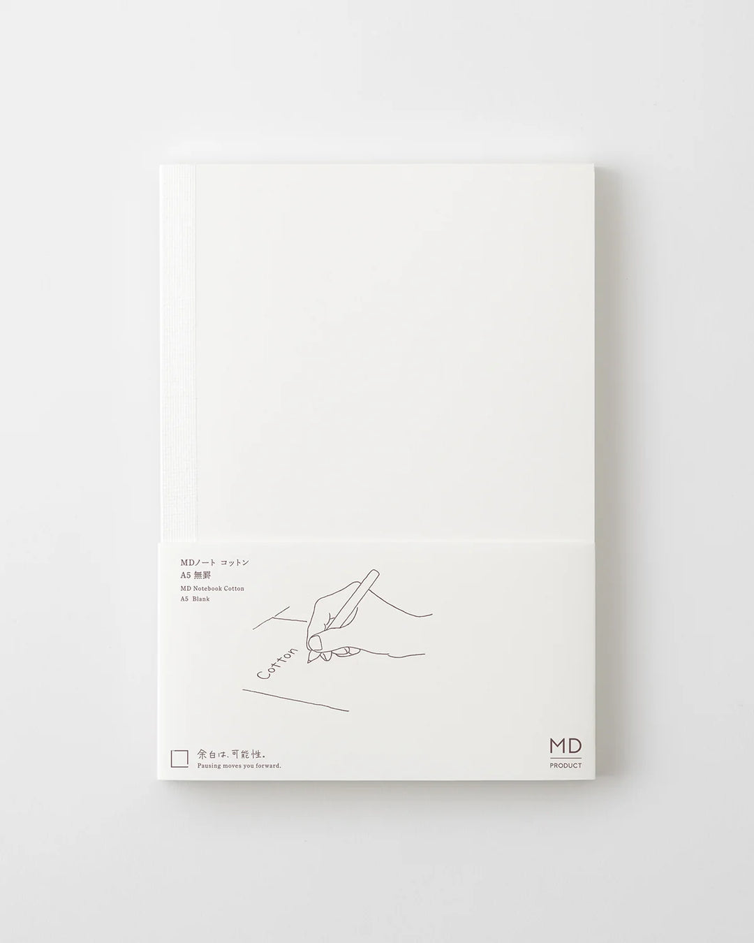 MD Product | Midori Notizbuch DIN A5 MD Product Notebook Cotton A5 Blank bei Nauli and Stories