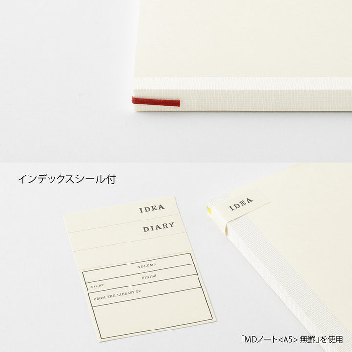 MD Product | Midori Notizbuch MD Notebook A4 Blank bei Nauli and Stories