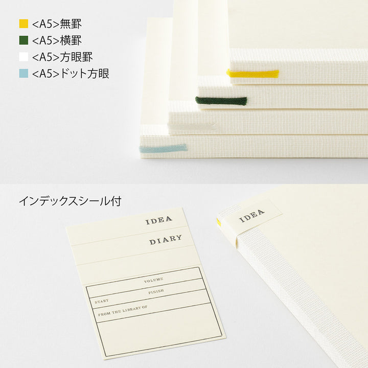 MD Product | Midori Notizbuch MD Notebook A5 Grid bei Nauli and Stories