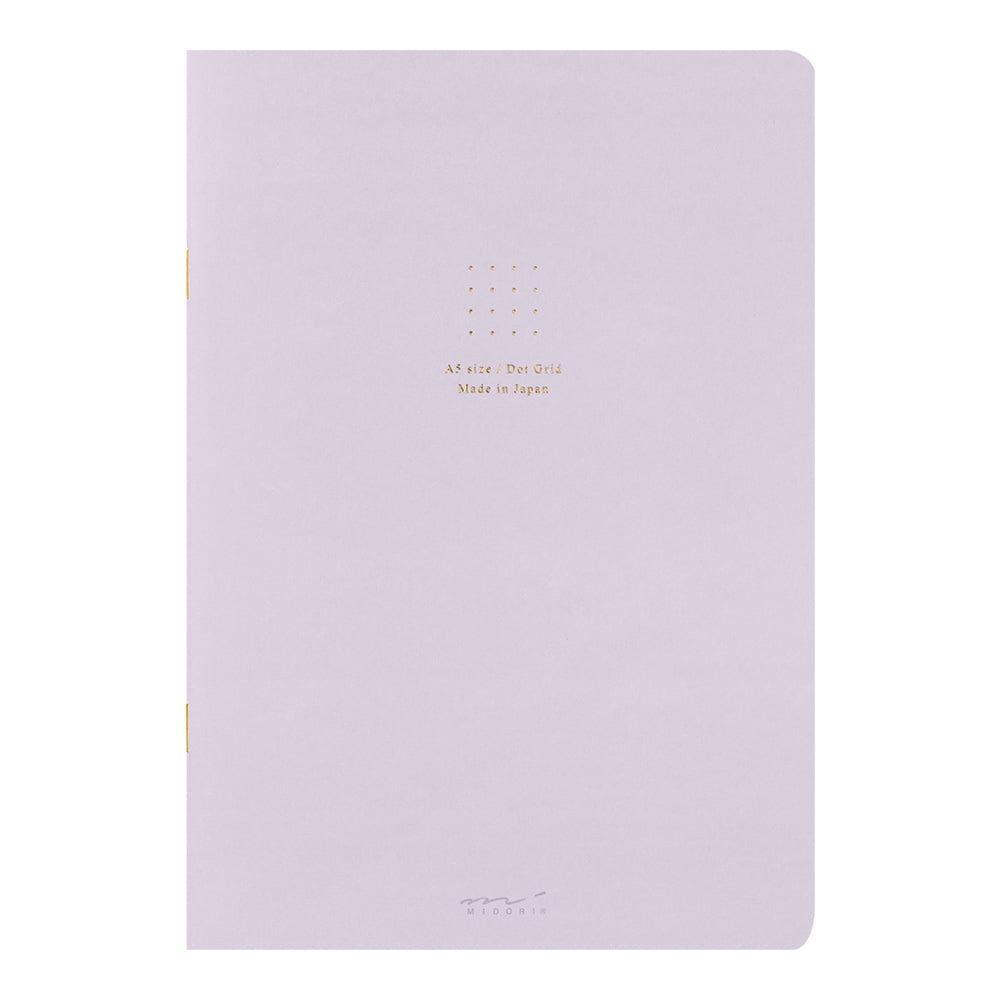 Midori Notizhefte Notizheft DIN A 5 | Color Dot Grid Purple bei Nauli and Stories