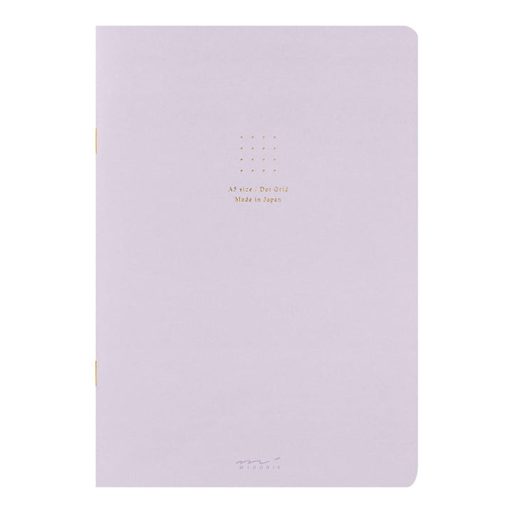 Midori Notizhefte Notizheft DIN A 5 | Color Dot Grid Purple bei Nauli and Stories