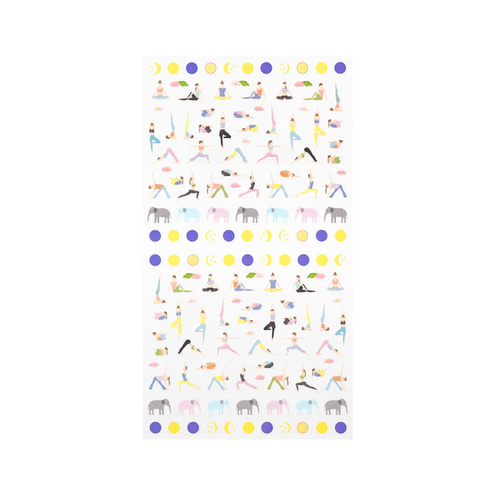 Midori Sticker Achievement Yoga Diary Sticker bei Nauli and Stories