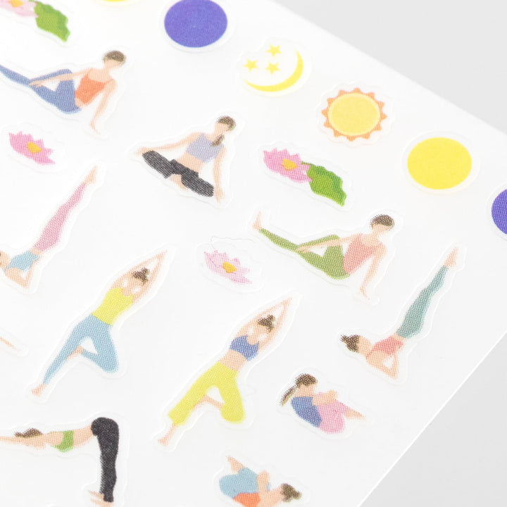 Midori Sticker Achievement Yoga Diary Sticker bei Nauli and Stories