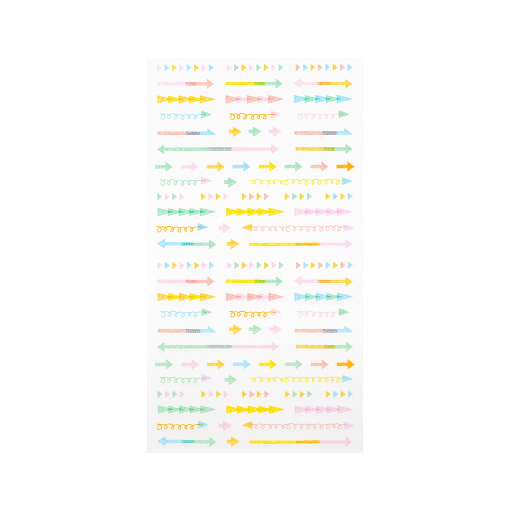 Midori Sticker Arrow - Pfeile - Diary Sticker bei Nauli and Stories