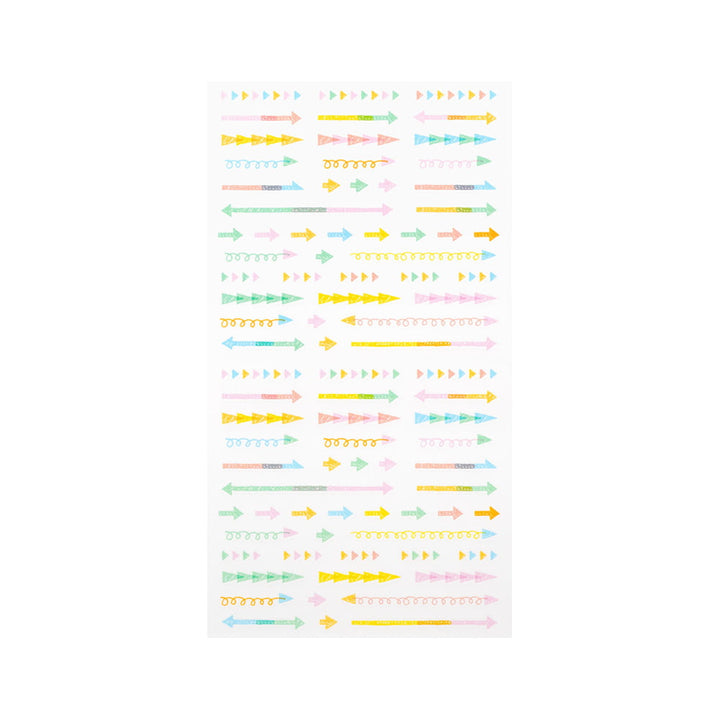 Midori Sticker Arrow - Pfeile - Diary Sticker bei Nauli and Stories