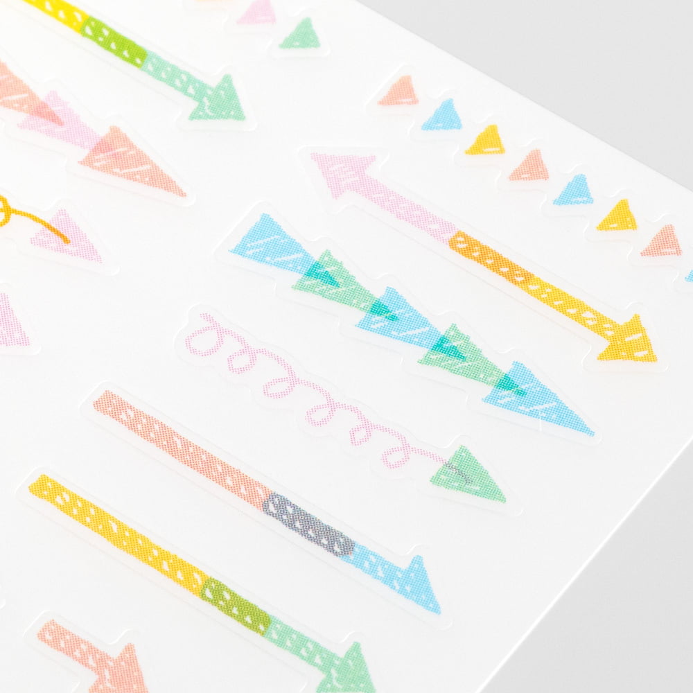 Midori Sticker Arrow - Pfeile - Diary Sticker bei Nauli and Stories