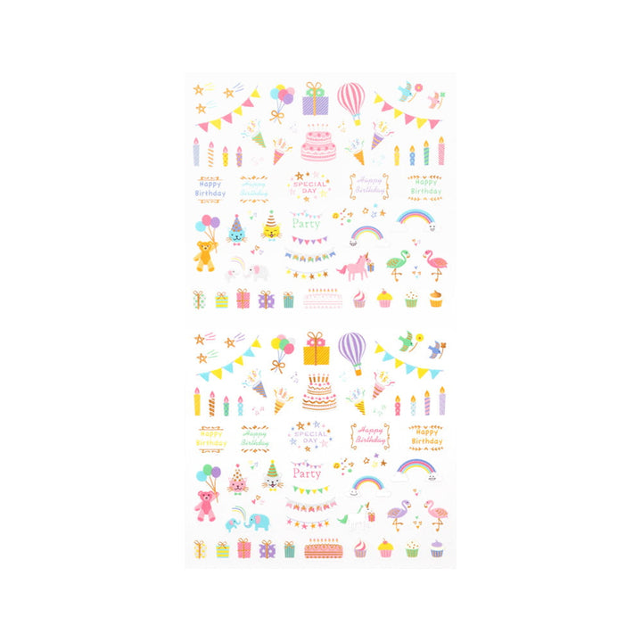 Midori Sticker Sticker Anniversary Birthday bei Nauli and Stories