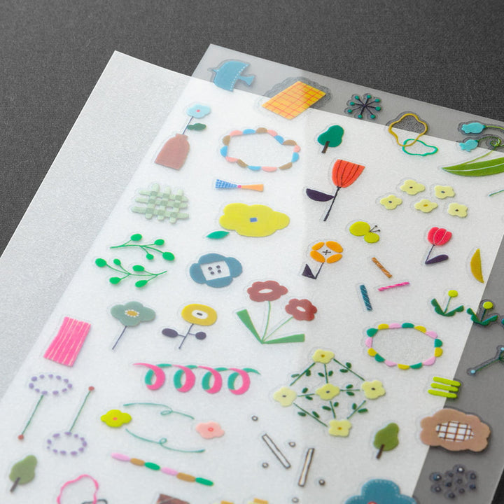 Midori Transfer Sticker Transfer Sticker Scandinavian Motifs bei Nauli and Stories