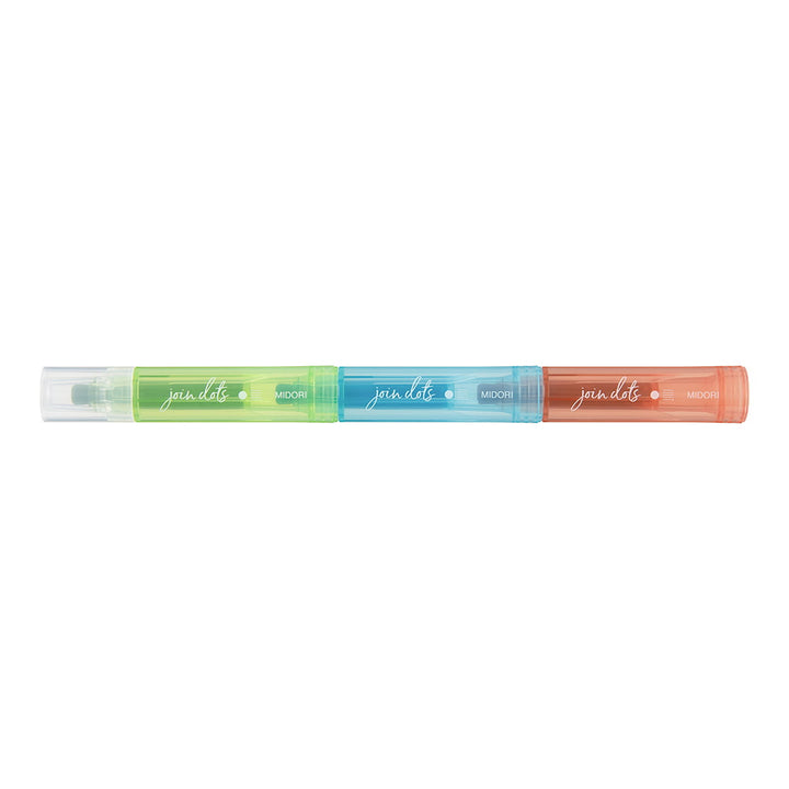 Midori Filzstifte Connecting Pen Join Dots Bright - Textmarker bei Nauli and Stories