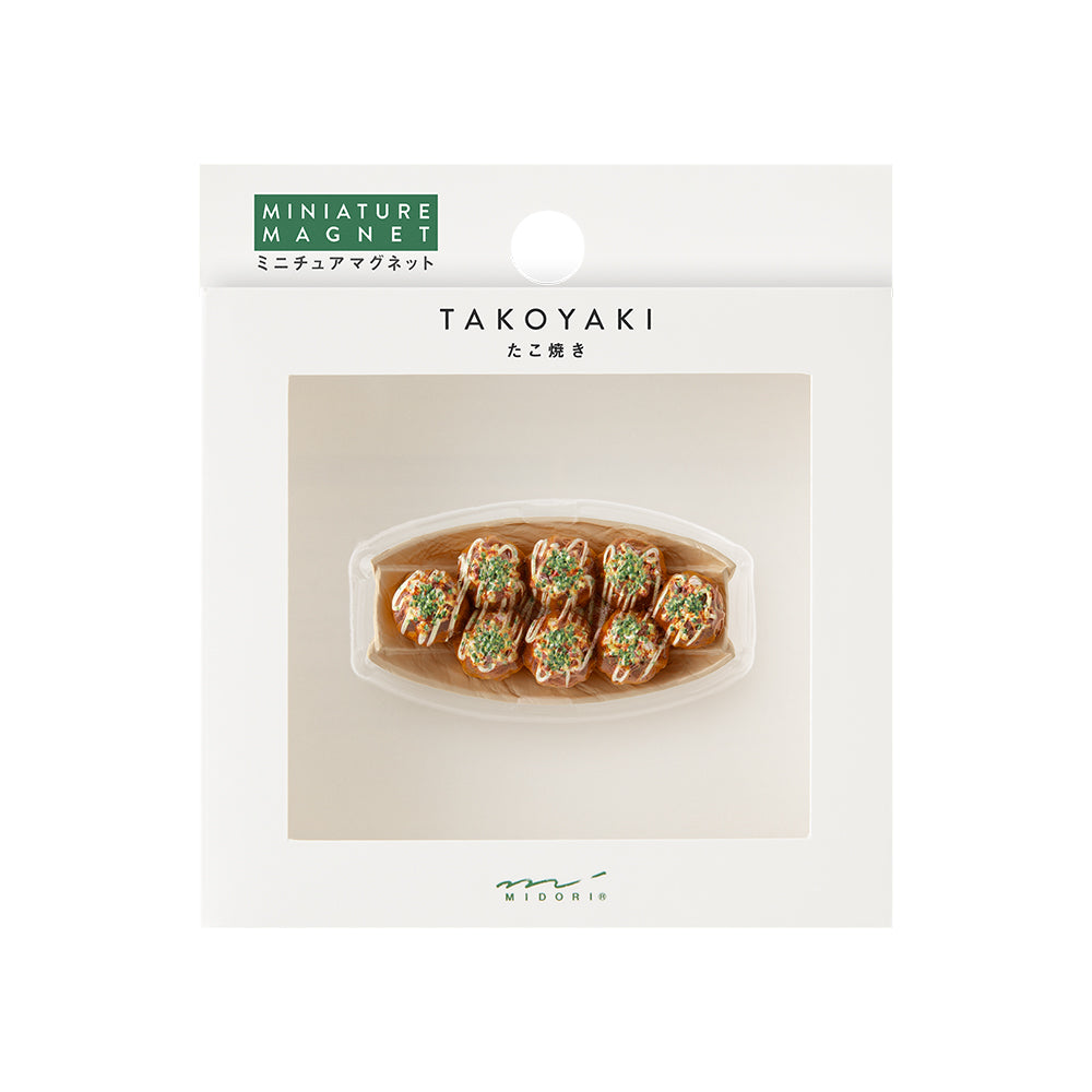 Midori Magnet Miniatur Magnet Takoyaki bei Nauli and Stories