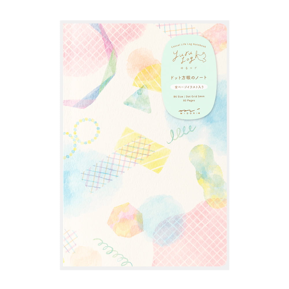 Midori Notizbuch B6 Yuru Log Notebook B6 Watercolor bei Nauli and Stories