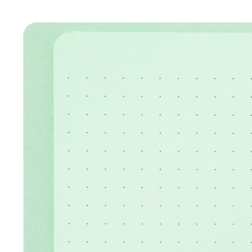 Midori Notizhefte Ring Notebook DIN A5 | Color Dot Grid Green bei Nauli and Stories