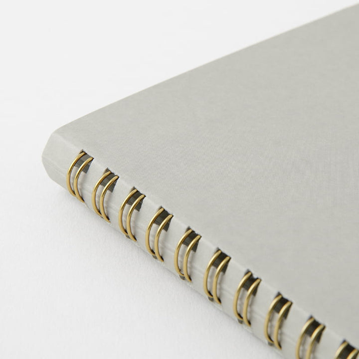 Midori Notizhefte Ring Notebook DIN A5 | Color Dot Grid Grey bei Nauli and Stories