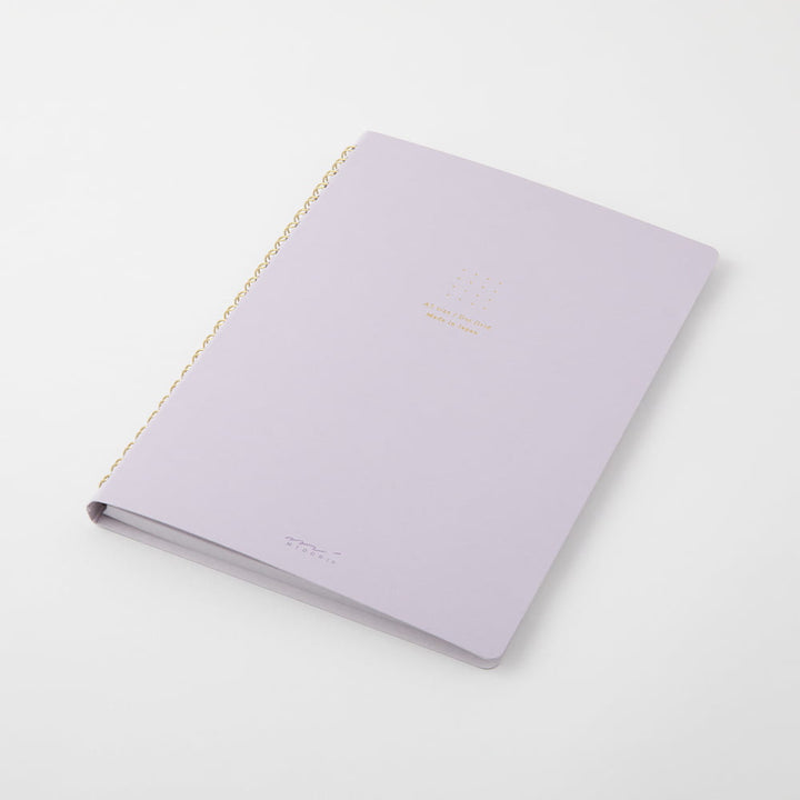 Midori Notizhefte Ring Notebook DIN A5 | Color Dot Grid Purple bei Nauli and Stories
