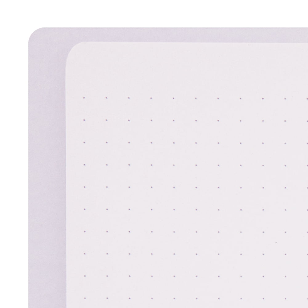 Midori Notizhefte Ring Notebook DIN A5 | Color Dot Grid Purple bei Nauli and Stories