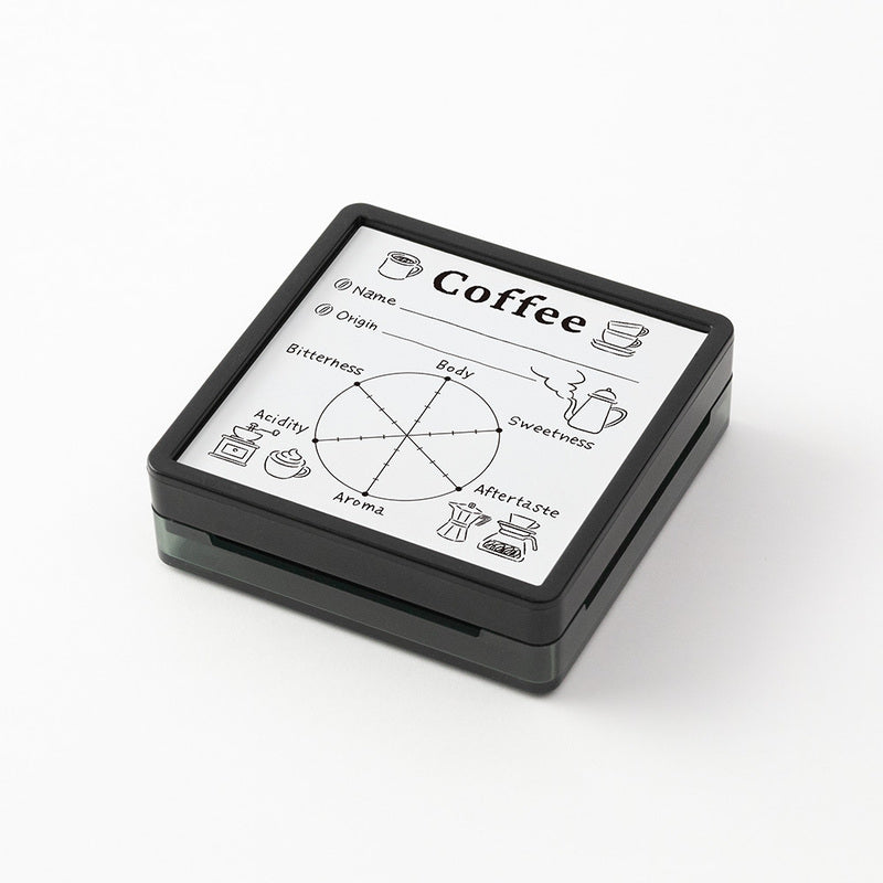 Midori Pre-Inked Stempel Paintable Stamp Pre-inked - Coffee bei Nauli and Stories