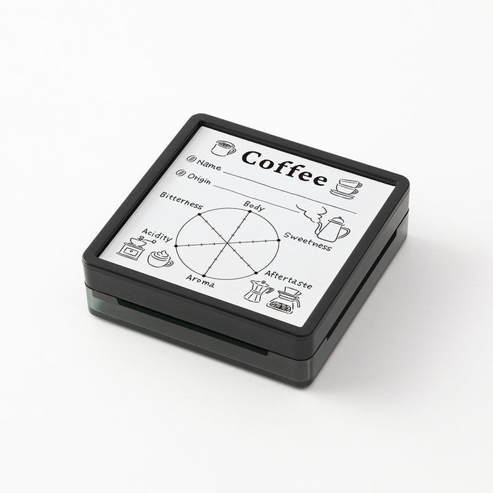 Midori Pre-Inked Stempel Paintable Stamp Pre-inked - Coffee bei Nauli and Stories